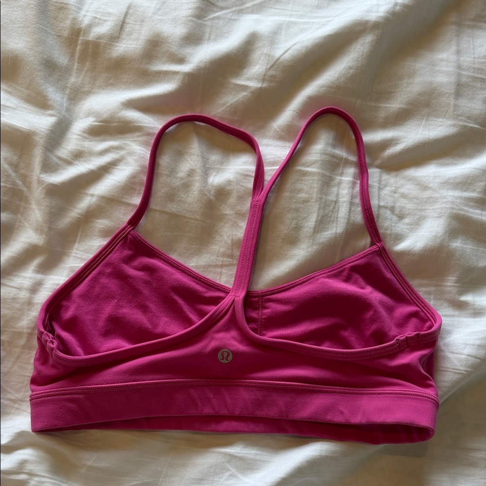 lululemon athletica flow y bra size 10